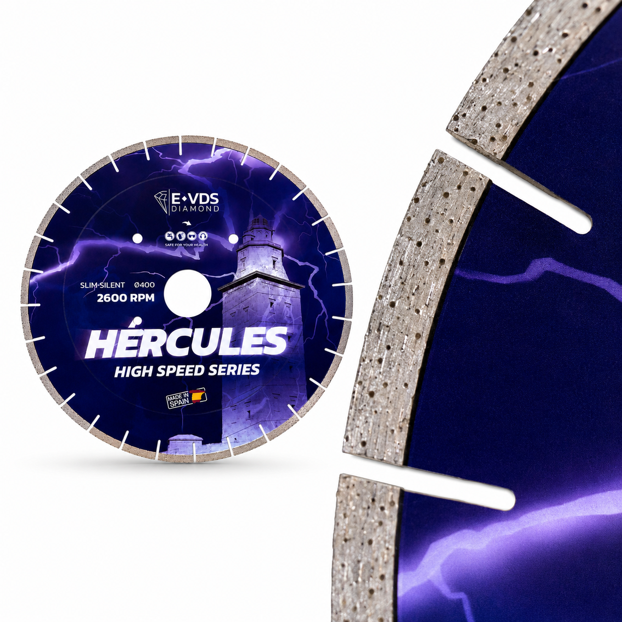 HERCULES SLIM  - HIGH SPEED SERIES PORCELAIN & UCS