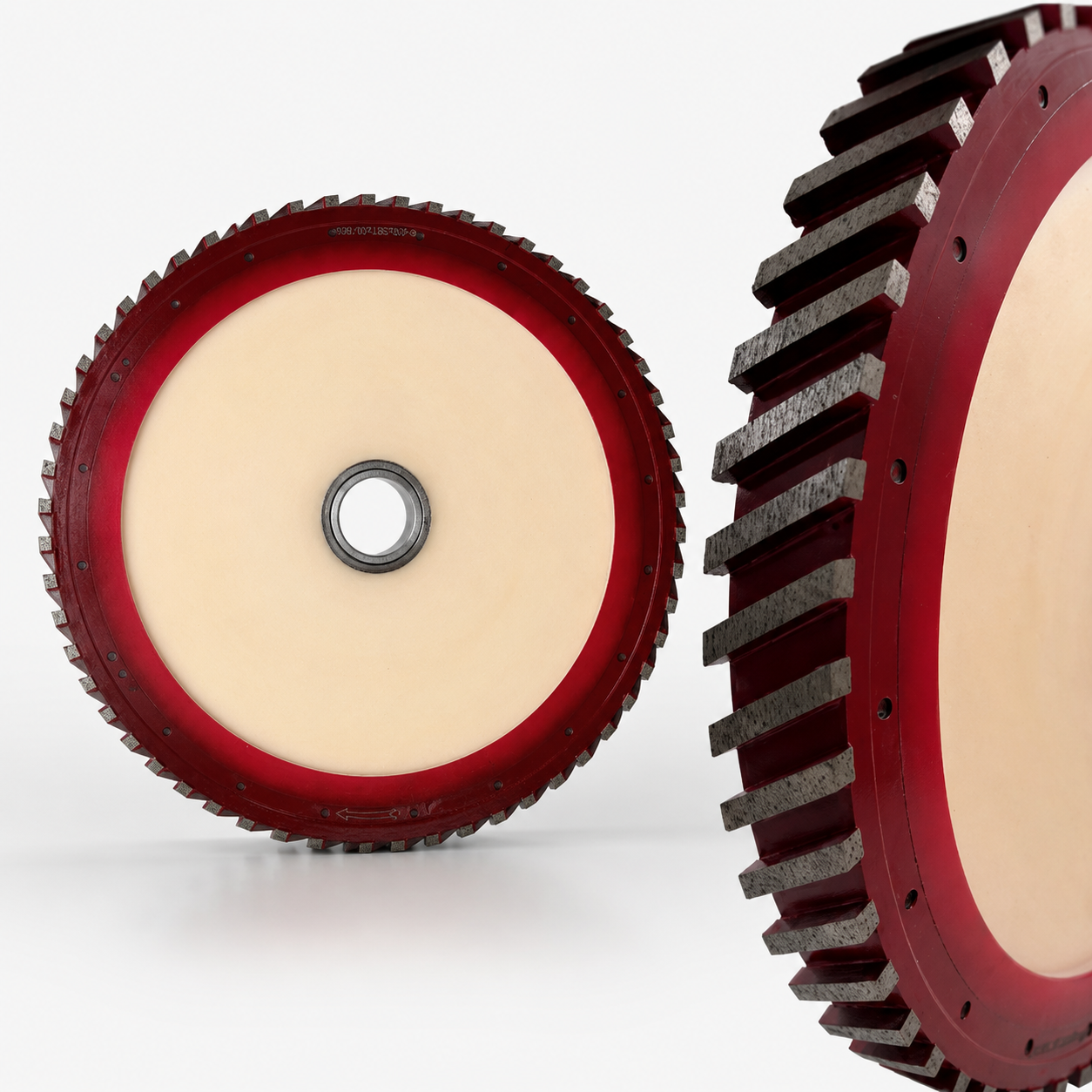 MILLING WHEEL PVC BODY 400x37 mm