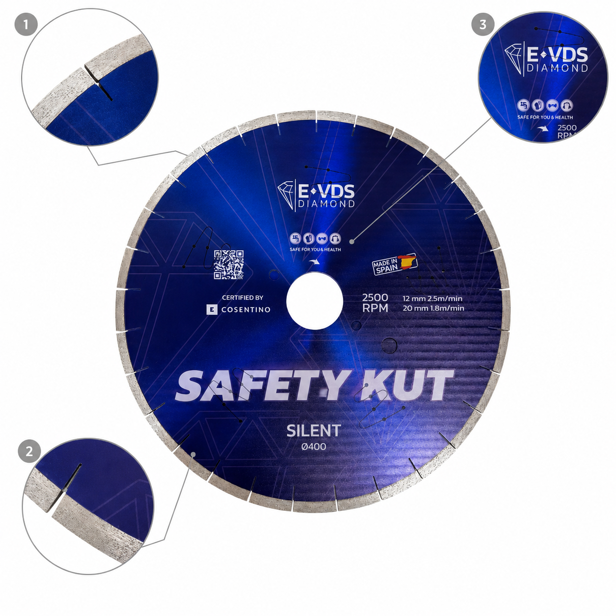 SAFETY KUT  (3,4 MM) - DEKTON & PORCELAIN