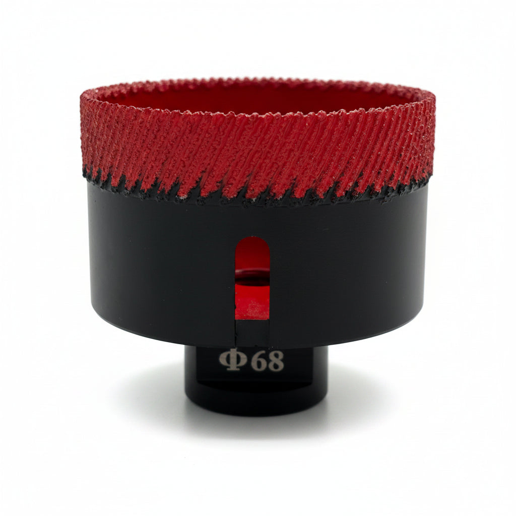 VACUUM MATRIX Diamond Core Drill Bit for Handheld Use