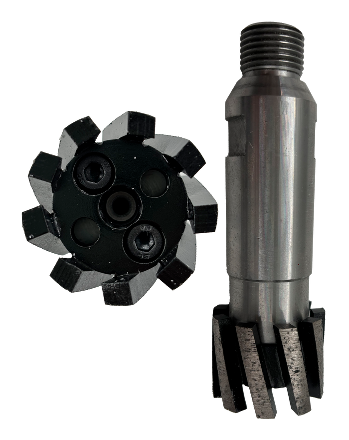 CORONA DE REBAJE CNC SEGMENTADA