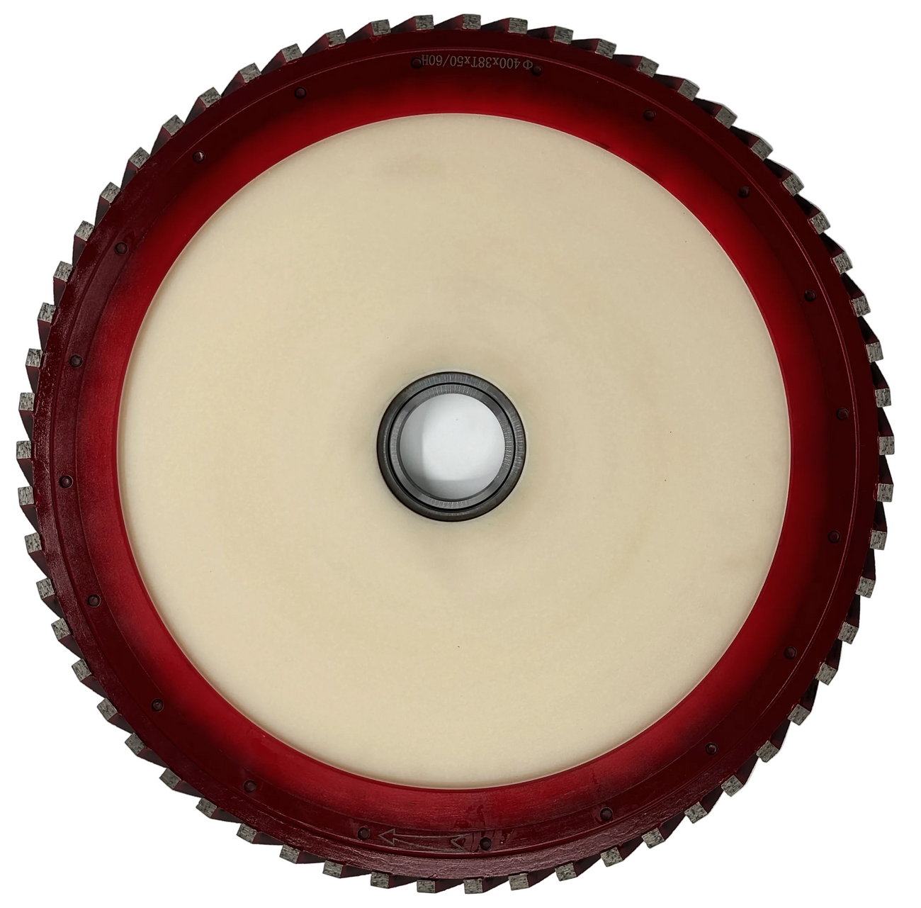 MILLING WHEEL PVC BODY 400x37 mm
